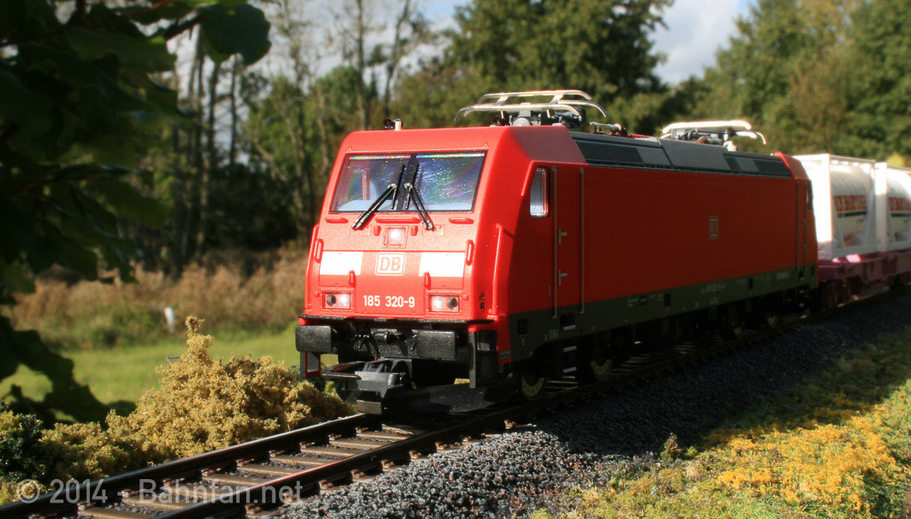 A model train