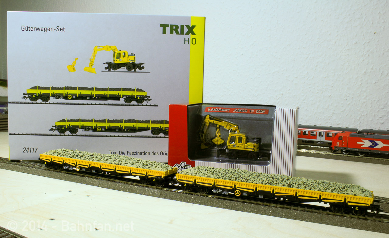 A model train