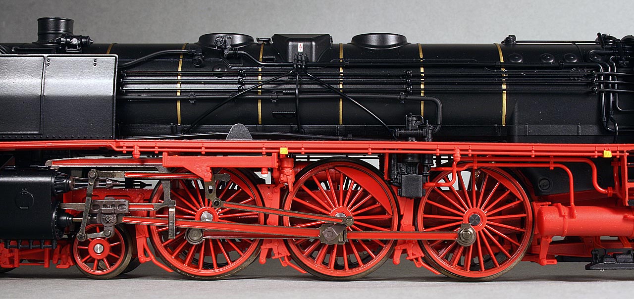A model train
