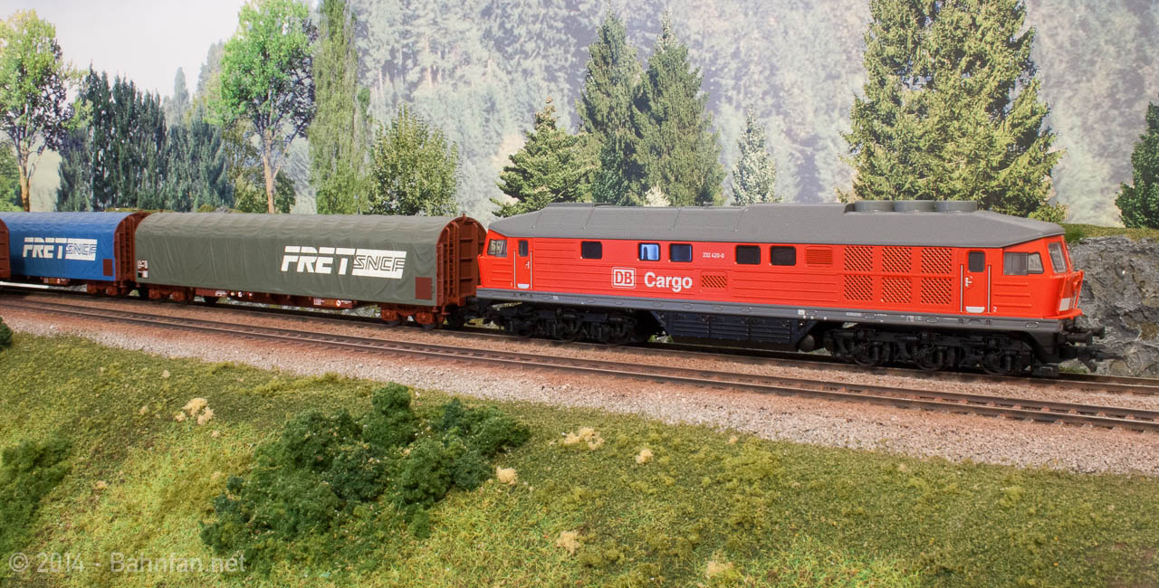 A model train
